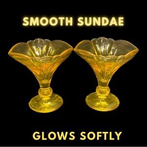 Pr. Rastal Tulip Glowy Glass  Parfait Dessert Dishes